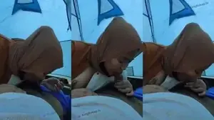 Ukhti Nyampe Puncak Lanjut Isep Konti di Tenda